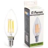 Светодиодная лампочка Feron LB-717 4000K (15 Вт, E14) (38258)