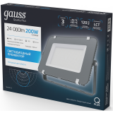 Прожектор Gauss Qplus 200W 21000lm (690511200)