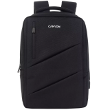 Рюкзак для ноутбука Canyon Backpack BPE-5 Urban USB 15.6'' Black (CNS-BPE5B1)