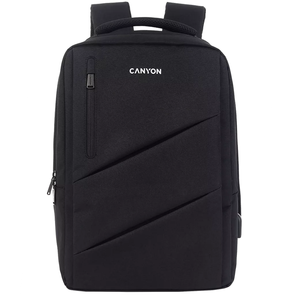 Рюкзак для ноутбука Canyon Backpack BPE-5 Urban USB 15.6'' Black - CNS-BPE5B1