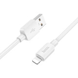 Кабель USB - Lightning, 1м, HOCO X96 Hyper White (6931474799074)