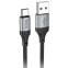 Кабель USB - USB Type-C, 1м, HOCO X102 Fresh Black - 6942007608770