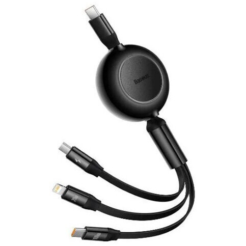 Кабель USB Type-C - USB Type-C/microUSB/Lightning, 1.1м, Baseus CAMJ010201