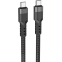 Кабель USB Type-C - USB Type-C, 1.2м, HOCO U110 Black - 6931474770622