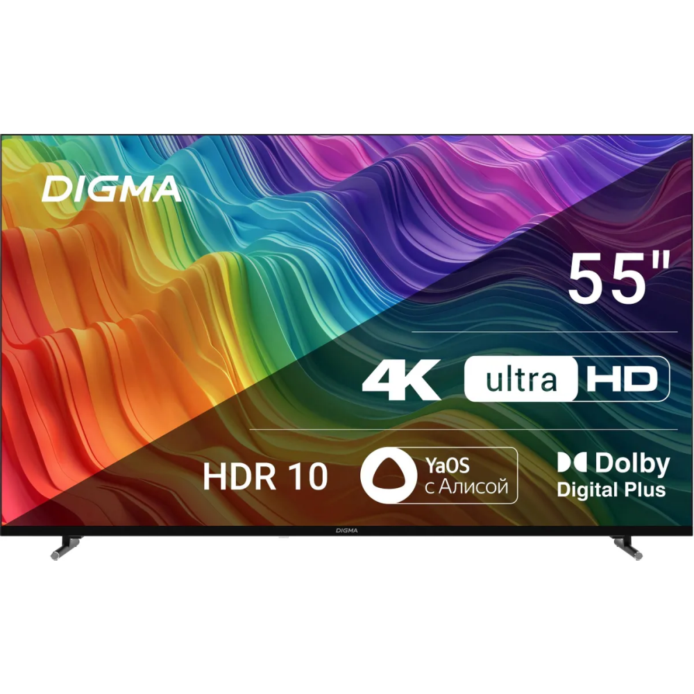 ЖК телевизор Digma 55" DM-LED55UBB33