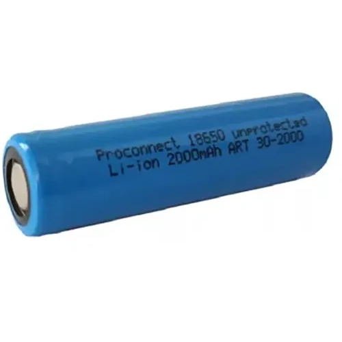 Аккумулятор PROconnect 30-2000 (18650, 2000mAh, 1 шт.)