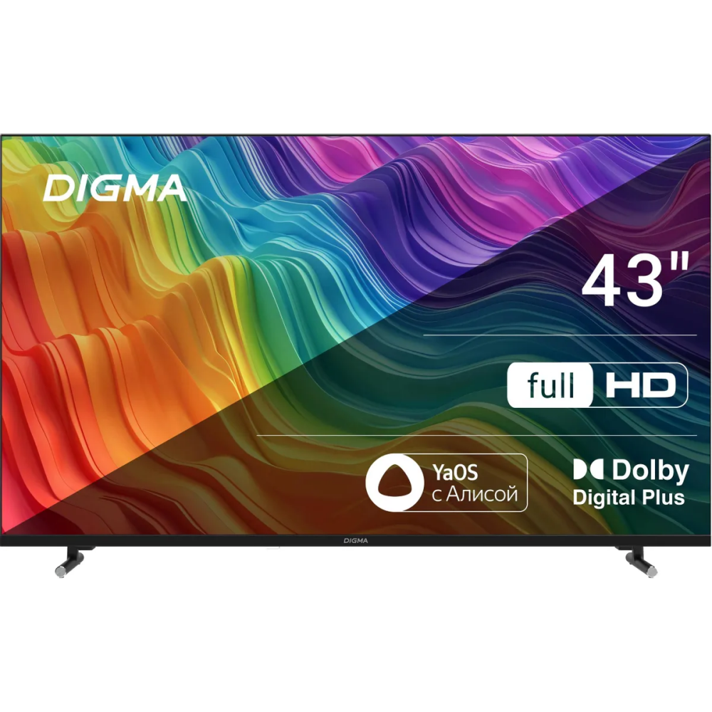 ЖК телевизор Digma 43" DM-LED43SBB33