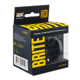 Электрическая розетка IEK BRITE BR-R14-16-U21-D31-K53