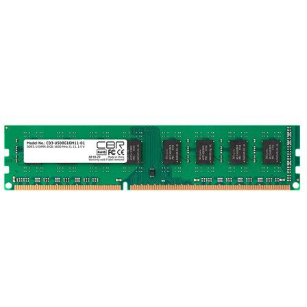 Оперативная память 8Gb DDR3 1600MHz CBR (CD3-US08G16M11-01)