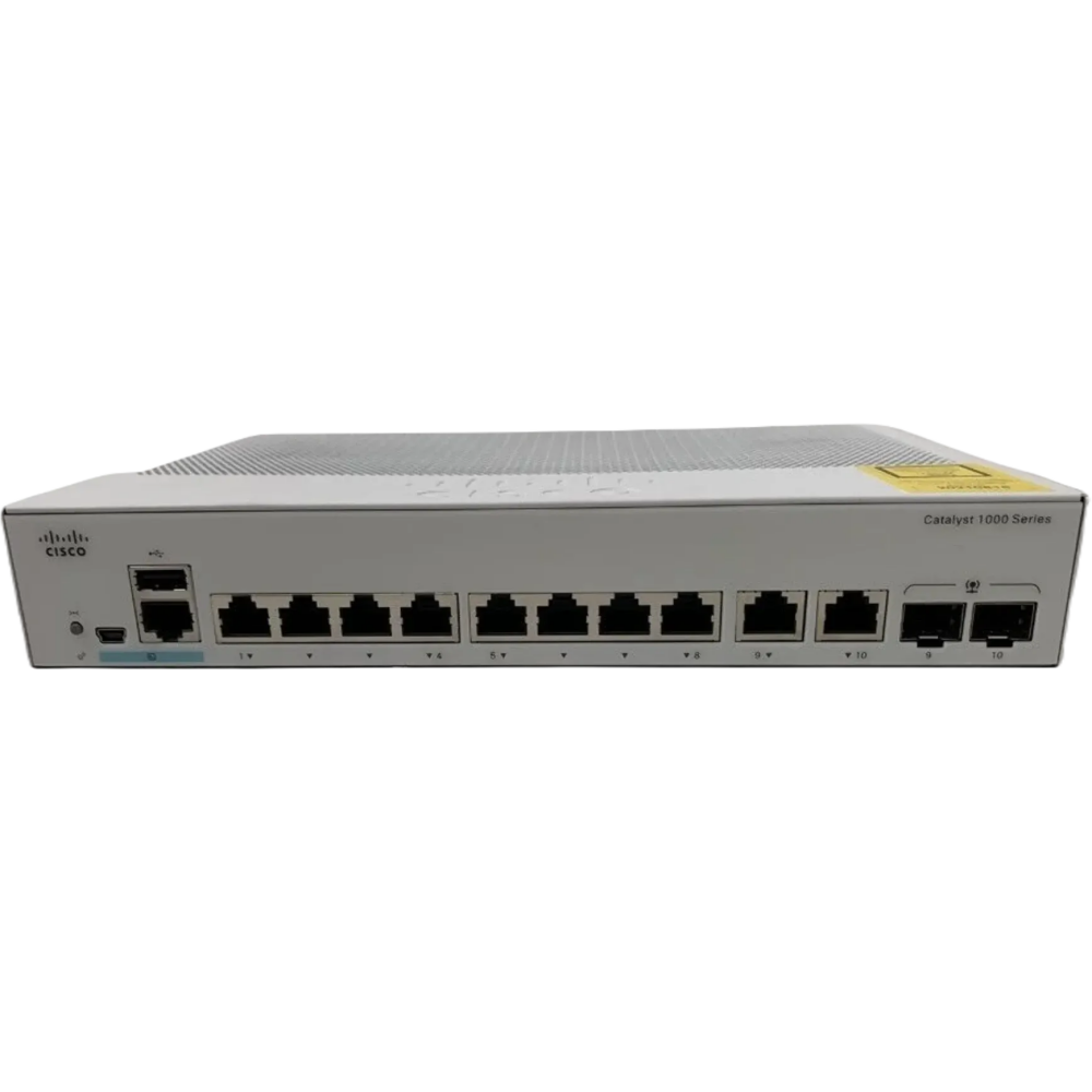 Коммутатор (свитч) Cisco C1000-8T-2G-L