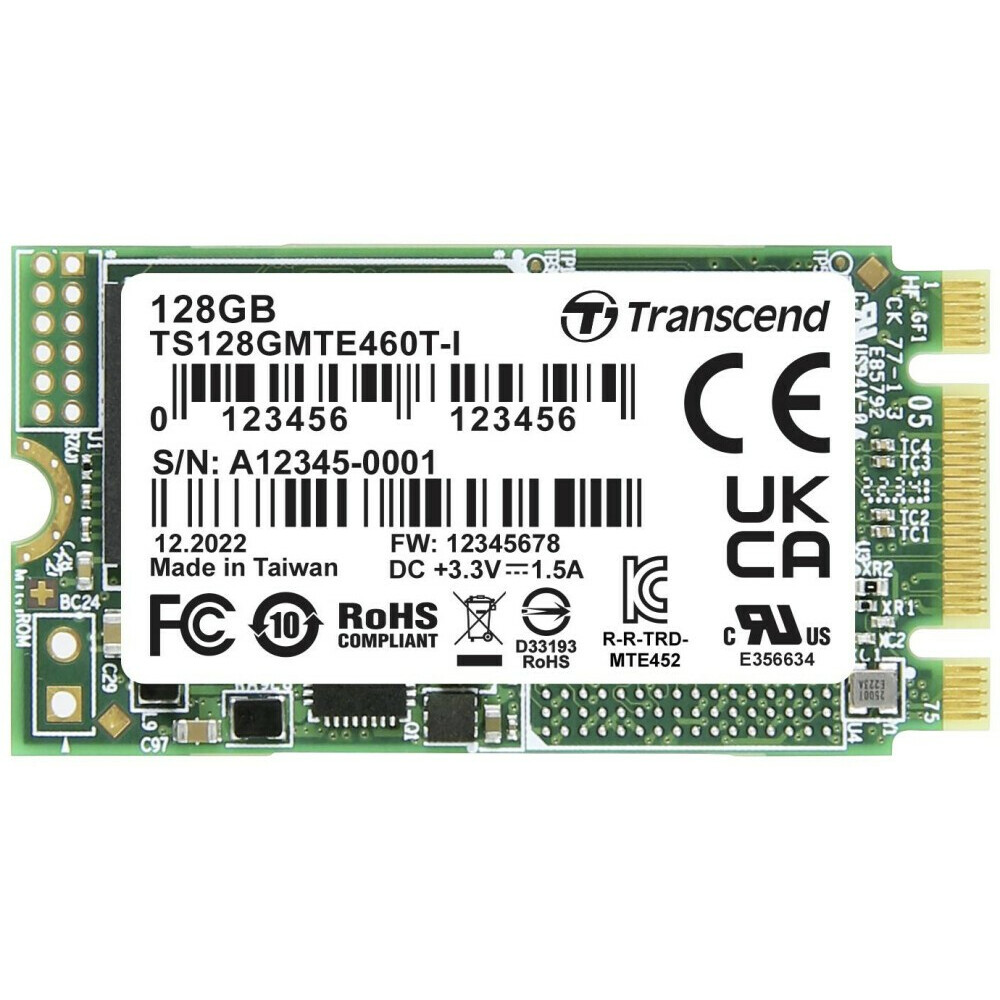 Накопитель SSD 128Gb Transcend MTE460T-I (TS128GMTE460T-I)