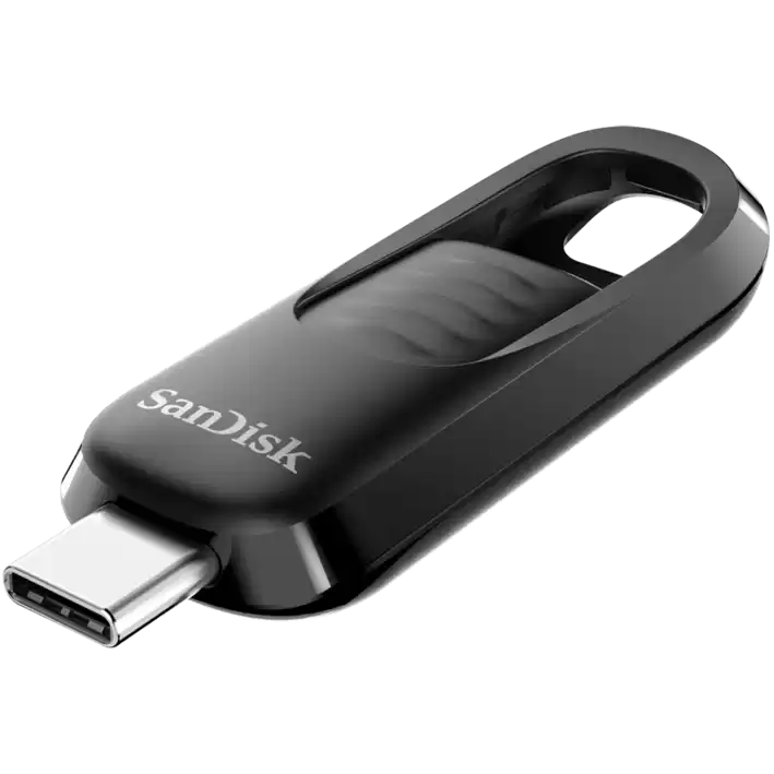 USB Flash накопитель 128Gb SanDisk Ultra Slider (SDCZ480-128G-G46)