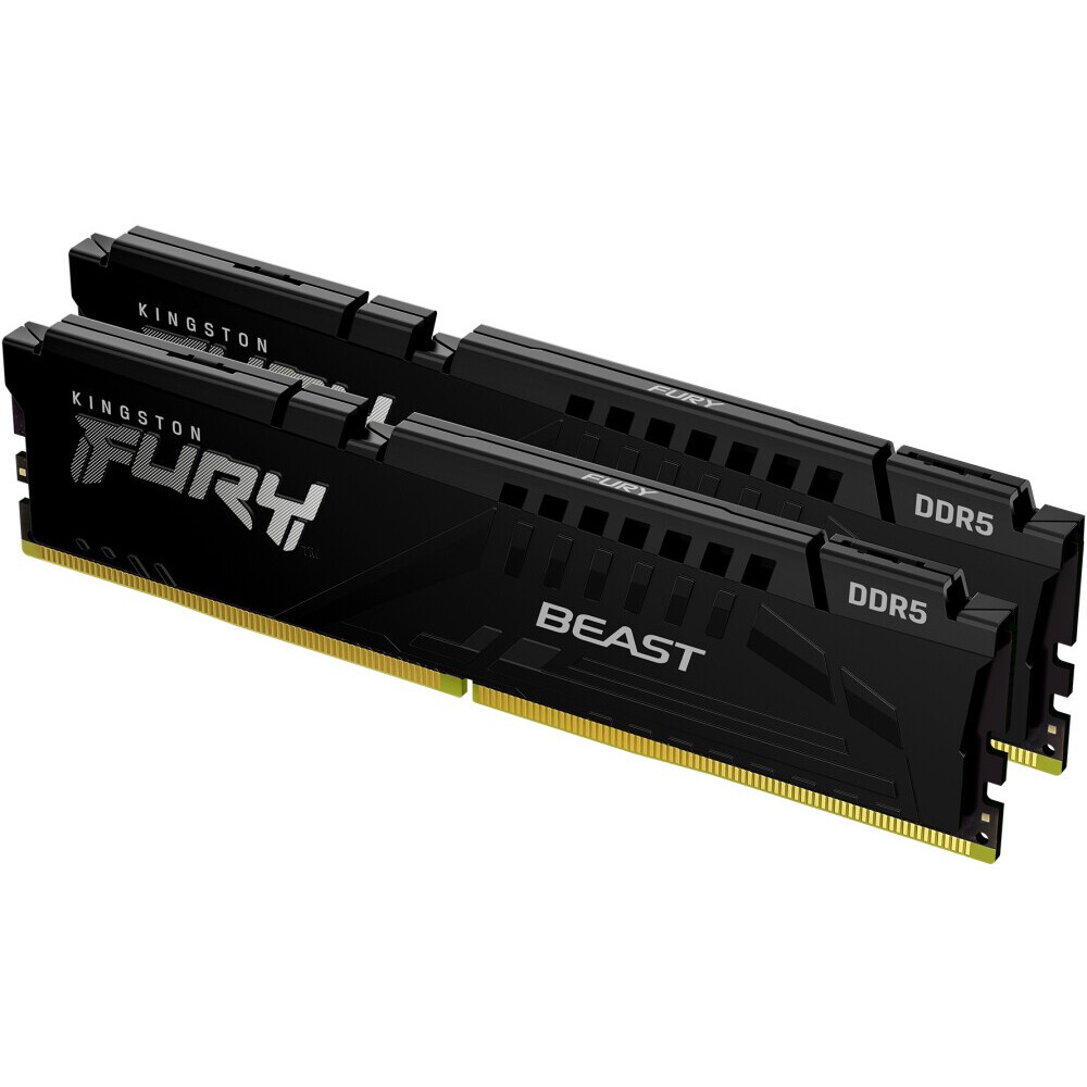 Оперативная память 32Gb DDR5 6800MHz Kingston Fury Beast (KF568C34BBEK2-32) (2x16Gb KIT)