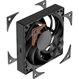 Вентилятор для корпуса PCcooler F5 R120 Black (F5R120 BK)