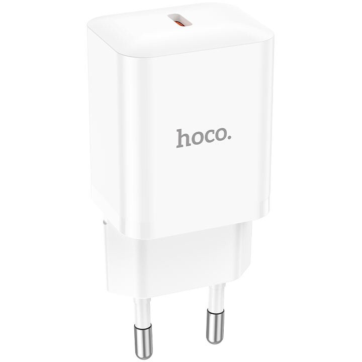 Сетевое зарядное устройство HOCO N27 White - 6931474783455