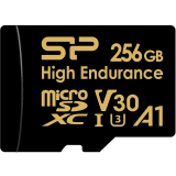 Карта памяти 256Gb MicroSD Silicon Power Golden High Endurance + SD адаптер (SP256GBSTXDV3V1HSP)