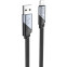 Кабель USB - Lightning, 1.2м, HOCO U119 Machine Black - 6942007604987