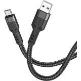 Кабель USB - USB Type-C, 1.2м, HOCO U110 Black (HC-70608) (6931474770608)