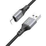 Кабель USB - Lightning, 3м, HOCO X92 Honest Black (6931474788757)