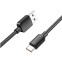 Кабель USB - USB Type-C, 1м, HOCO X96 Hyper 27W Black - 6931474799081