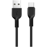 Кабель USB - USB Type-C, 2м, HOCO X20 Flash Black (6957531068907)