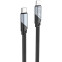 Кабель USB Type-C - Lightning, 1.2м, HOCO U119 Machine Black - 6942007604963