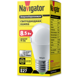 Светодиодная лампочка Navigator NLL-G45-8.5-230-4K-E27 (61337)