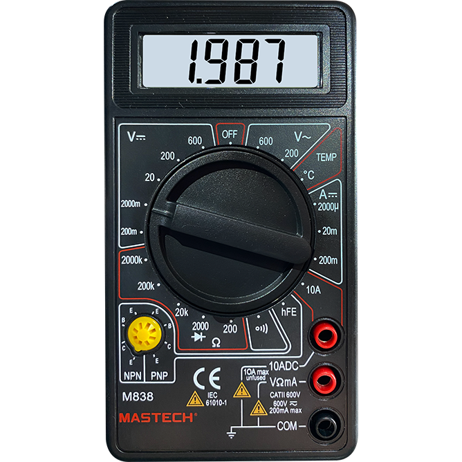 Мультиметр MASTECH M838 (13-2004)