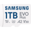 Карта памяти 1Tb MicroSD Samsung EVO Plus + SD адаптер (MB-MC1T0SA)