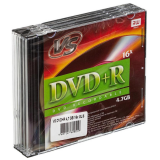 Диск DVD+R VS 4.7Gb 16x Slim Case (5 шт.) (VSDVDPRSL501)