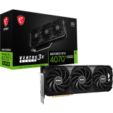 Видеокарта NVIDIA GeForce RTX 4070 Ti Super MSI OC 16Gb (RTX 4070 Ti SUPER 16G VENTUS 3X BLACK OC)