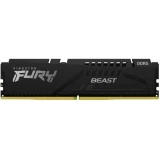 Оперативная память 64Gb DDR5 5200MHz Kingston Fury Beast White RGB (KF552C40BWAK4-64) (4x16Gb KIT)