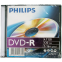 Диск DVD-R Philips 4.7Gb 16x Slim Case (1 шт.) - DM4S6S01F/97