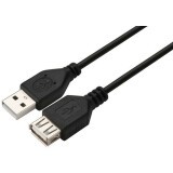 Кабель удлинительный USB A (M) - USB A (F), 1.5м, GoPower 00-00029634