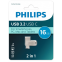 USB Flash накопитель 16Gb Philips 2-in-1 (FM16FD145B) - FM16FD145B/97