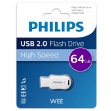 USB Flash накопитель 64Gb Philips WEE 2.0 (FM64FD110B) (FM64FD110B/97)