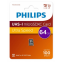 Карта памяти 64Gb MicroSD Philips (FM64MD55B) - FM64MD55B/97