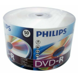 Диск DVD-R Philips 4.7Gb 16x Pack Wrap (50 шт.) (DM4S6U50F/97)