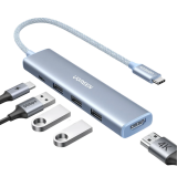 Док-станция UGREEN Revodok Stilvolle Serie 5-IN-1 USB-C Hub Blue (35581)