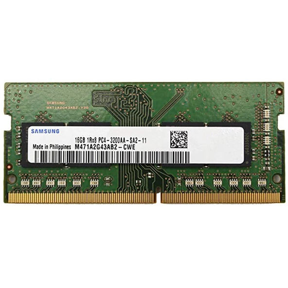 Оперативная память 16Gb DDR4 3200MHz Samsung SO-DIMM OEM (M471A2G43CB2-CWE)