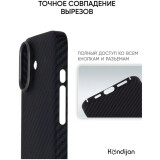 Чехол Zibelino KJCR-IPH-16-MS-BLK