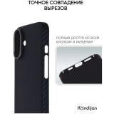 Чехол Zibelino KJCR-IPH-16-PL-MS-BLK