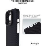 Чехол Zibelino KJCR-IPH-16-PRO-MAX-MS-BLK