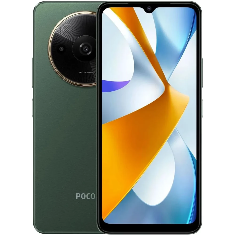 Смартфон Xiaomi Poco C61 4/128Gb Green - X60843