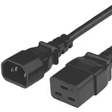 Кабель питания IEC-320-C19 - IEC-320-C14, 1.8м, Filum FL-PC16-C14-C19-1.8M