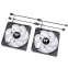 Вентилятор для корпуса Thermaltake CT120 ARGB Sync Fan Black (2 шт.) - CL-F149-PL12SW-A - фото 3