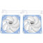 Вентилятор для корпуса Thermaltake CT120 ARGB Sync Fan Hydrangea Blue (2 шт.) - CL-F202-PL12BU-A - фото 3