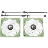 Вентилятор для корпуса Thermaltake CT120 Reverse ARGB Sync Fan Matcha Green (2-Fan Pack) (CL-F200-PL12MG-A)