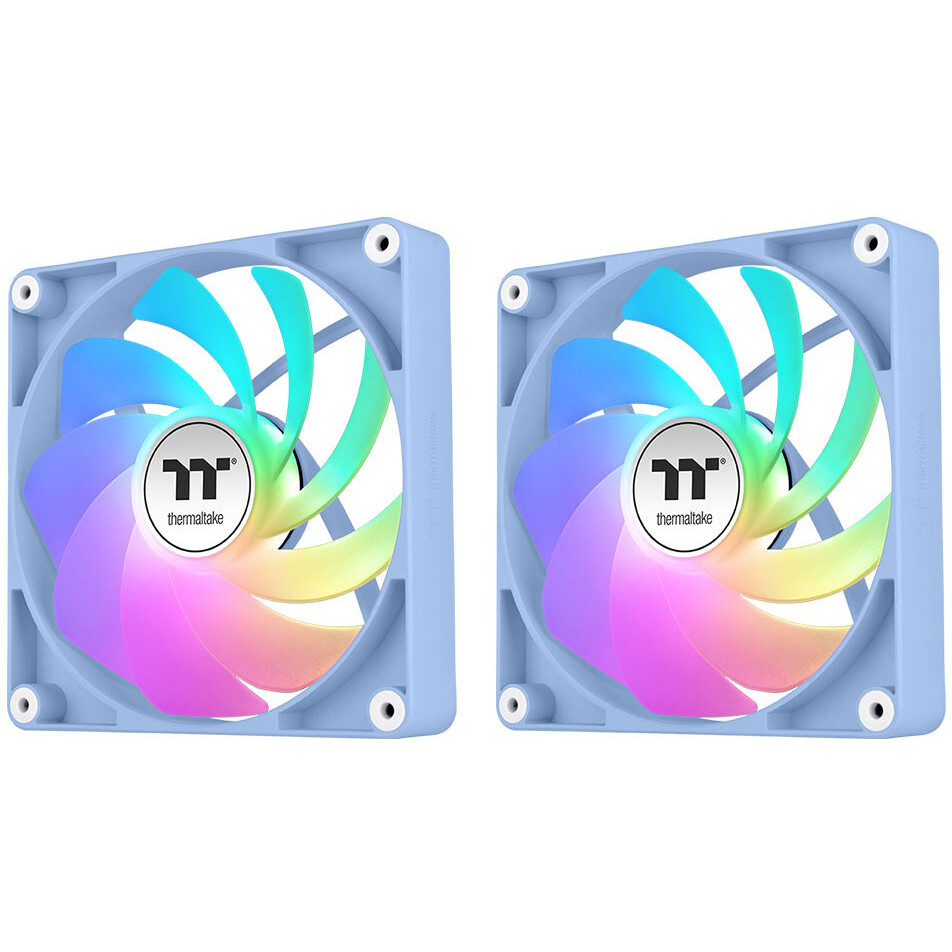 Вентилятор для корпуса Thermaltake CT140 Reverse ARGB Sync Fan Hydrangea Blue (2-Fan Pack) - CL-F201-PL14BU-A