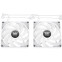 Вентилятор для корпуса Thermaltake CT140 Reverse ARGB Sync Fan White (2-Fan Pack) - CL-F176-PL14SW-A - фото 2